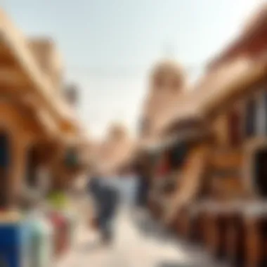 Cultural significance of Souk Al Marfa