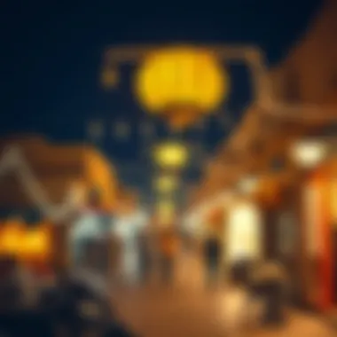 Vibrant atmosphere at Souk Al Marfa