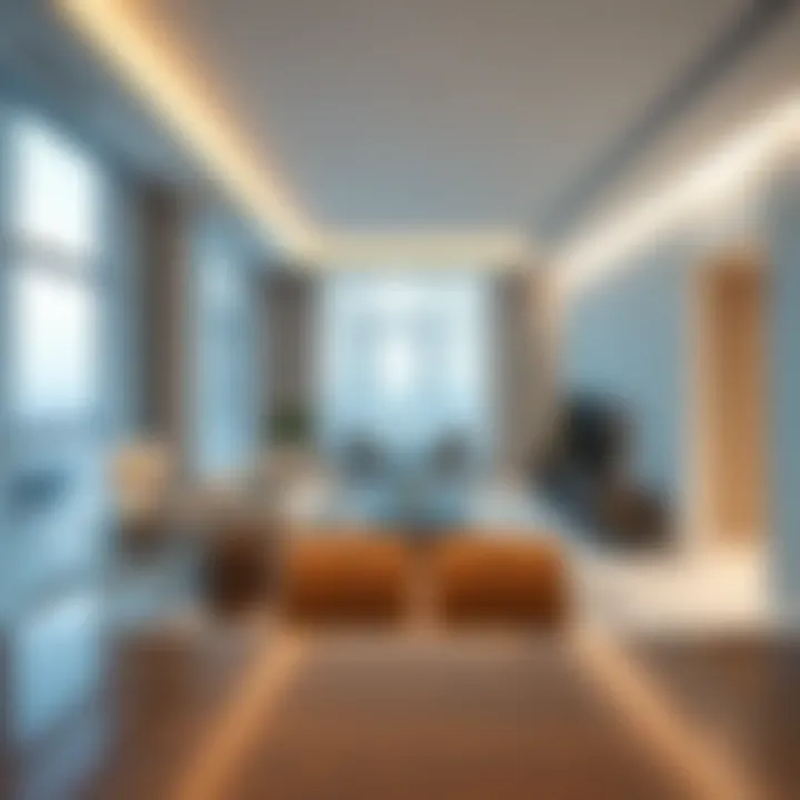 Interior Design of Residential Unit Contemporary interior of a residential unit in the Sunrise Building