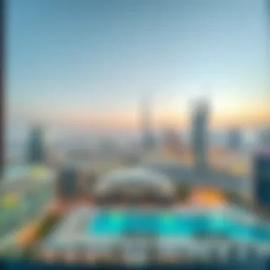 Stunning View of Dubai Skyline from Residences
