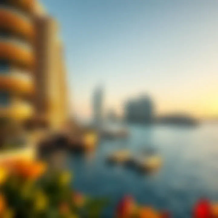 Waterfront Views from The Cove Beautiful waterfront views from The Cove, highlighting its prime location