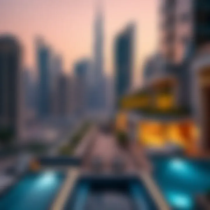 Dubai skyline showcasing luxury real estate