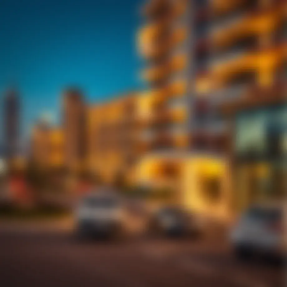 Illustration depicting various conveyancing fees in Dubai