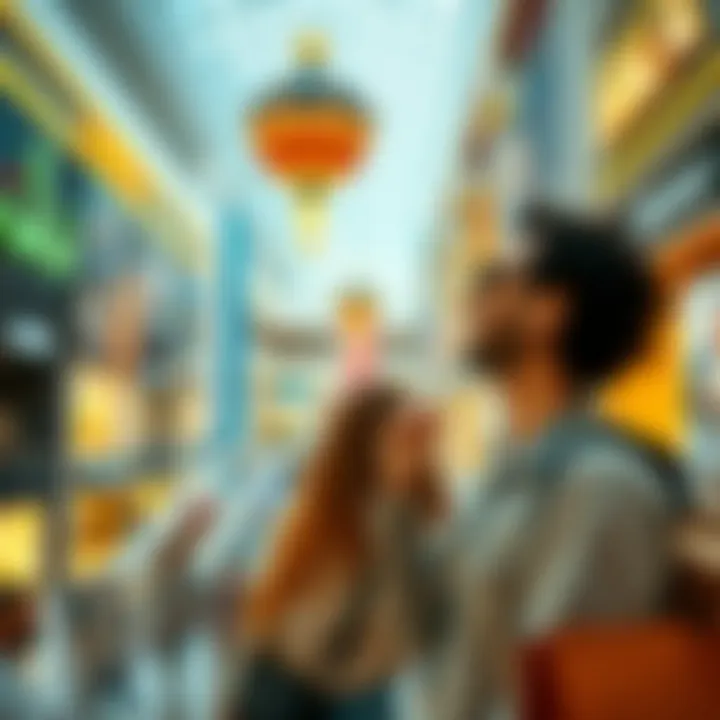 Shopping Extravaganza in Dubai Tourist enjoying the Dubai Mall experience