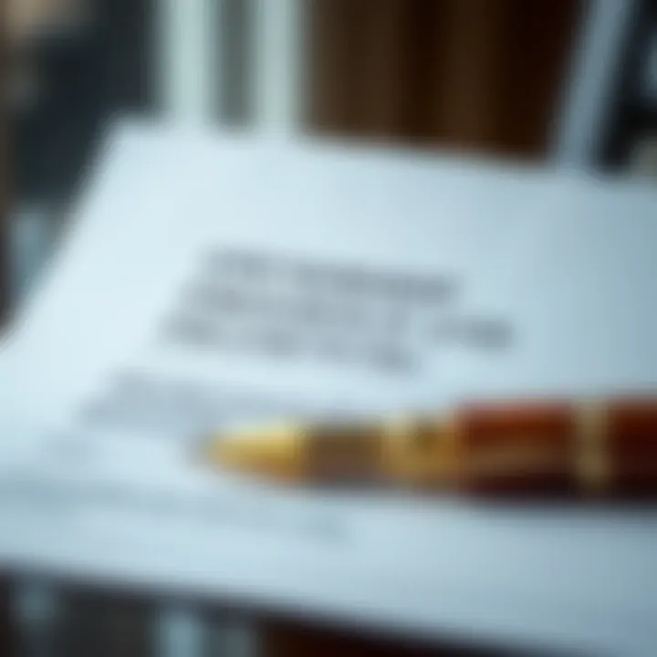 Legal documents representing ownership of freehold property