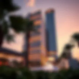 Architectural view of SIT Tower 1 showcasing its modern design