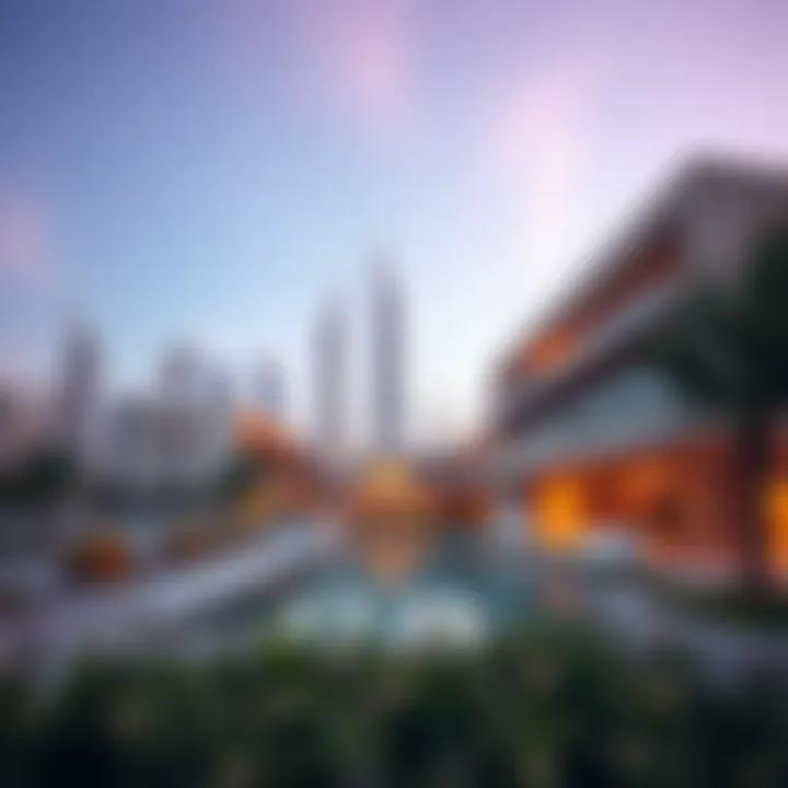 Wasl1's Modern Architecture in Dubai Stunning view of Wasl1's modern architecture against the Dubai skyline